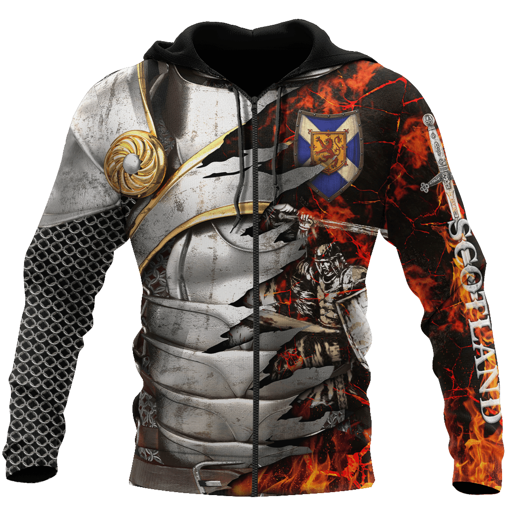 Scotland Anchor Fire Hoodie for men and women