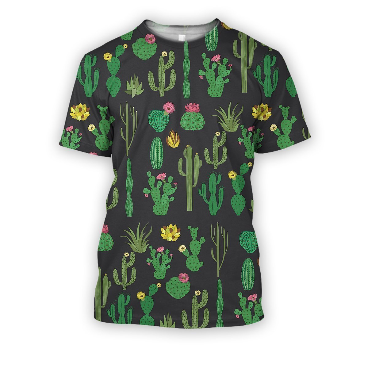 All Over Printed Cactus Shirts-Apparel-HbArts-T-Shirt-S-Vibe Cosy™