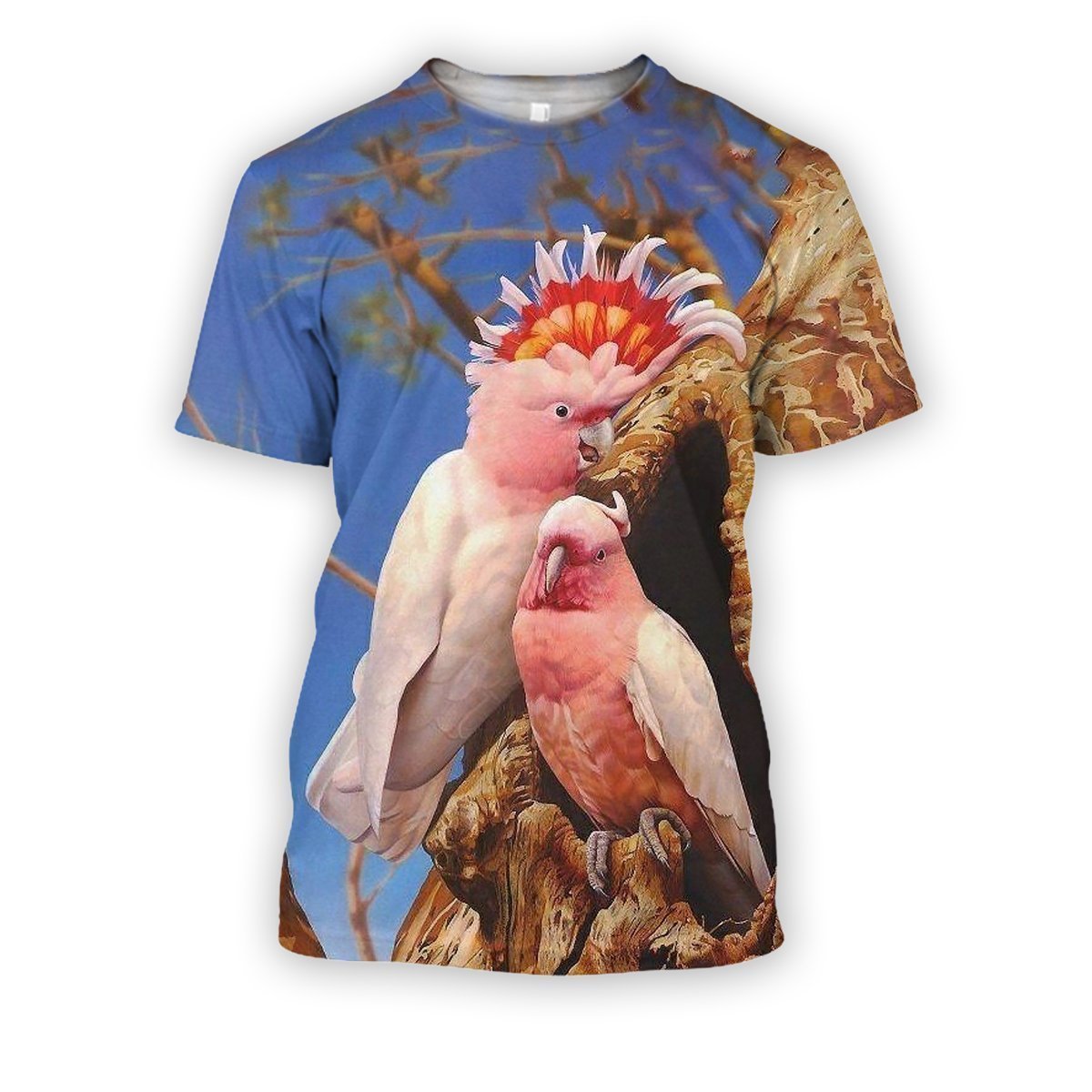 3D Printed Parrots Tops-Apparel-PHL-T-Shirt-S-Vibe Cosy™