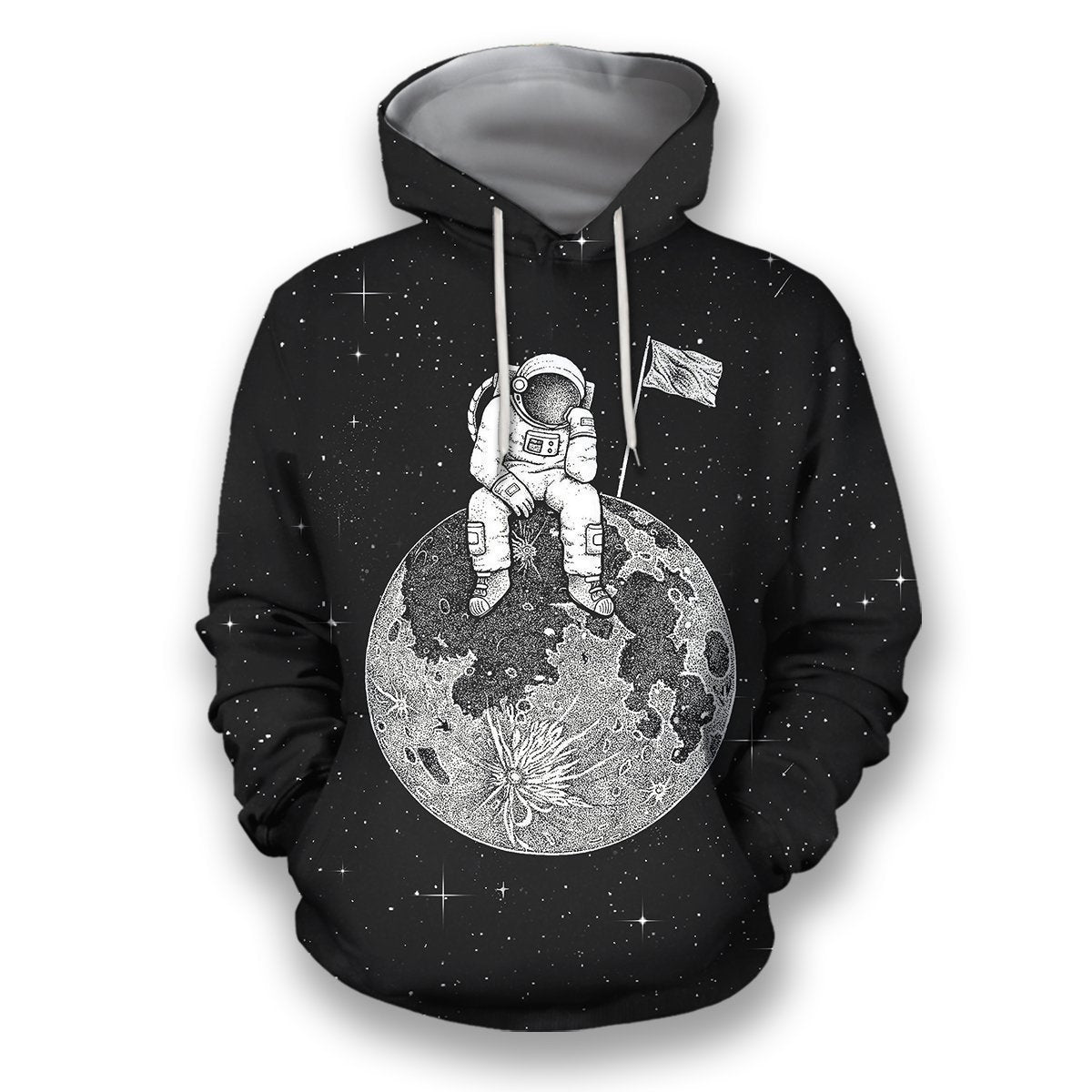 3D all over print adolescentes sad-Apparel-HbArts-Hoodie-S-Vibe Cosy™