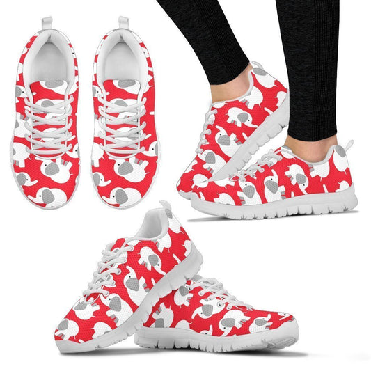 Cute Elephant Women's Sneakers-6teenth World™-Women's Sneakers-US5 (EU35)-Vibe Cosy™