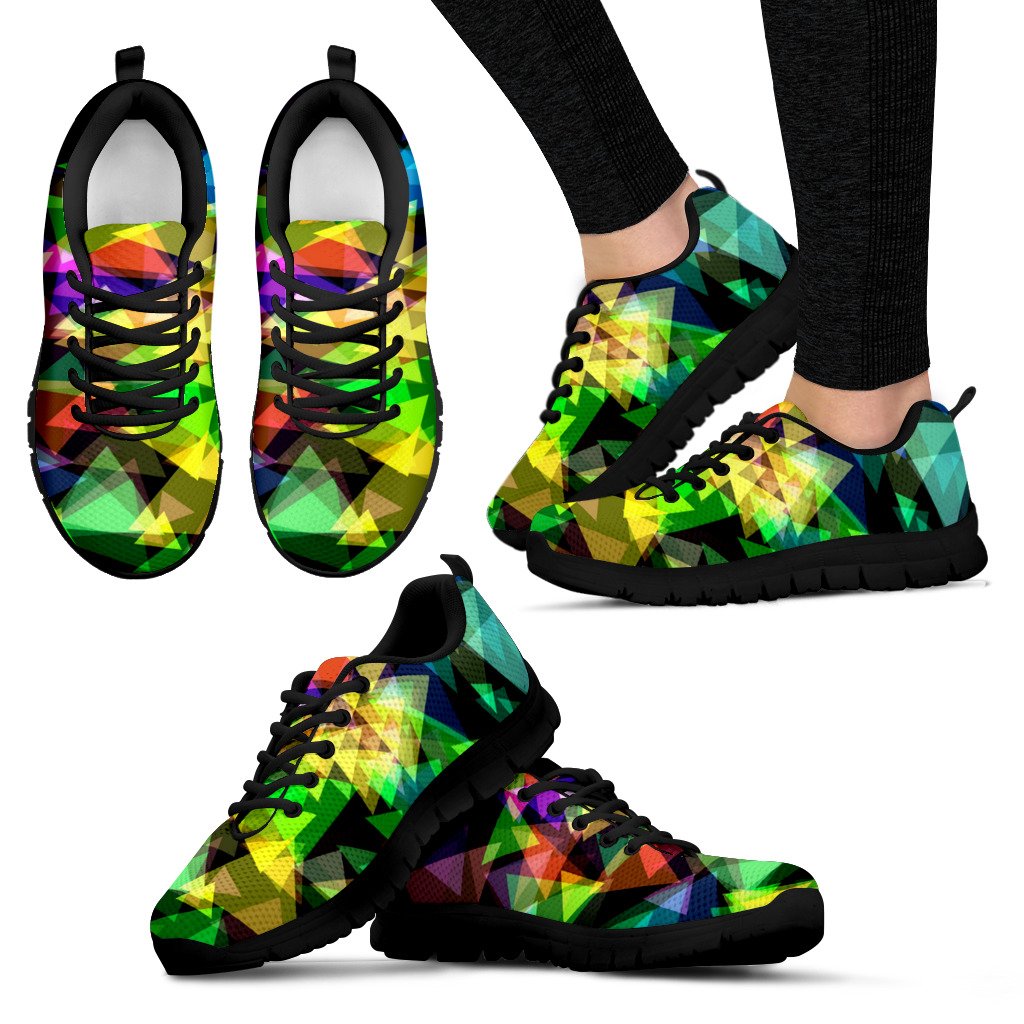 Donne Sneakers Nero-Amaze Style™-Women's Sneakers - Donne Sneakers Nero-US5 (EU35)-Vibe Cosy™