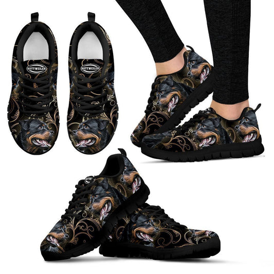 ROTTWEILER LOVERS Women's Sneakers-6teenth World™-Women's Sneakers-US5 (EU35)-Vibe Cosy™