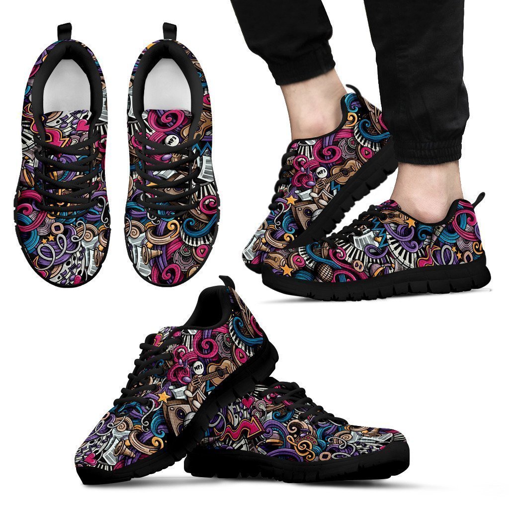 Colorful Men's Sneakers-6teenth World™-Men's Sneakers-US5 (EU38)-Vibe Cosy™