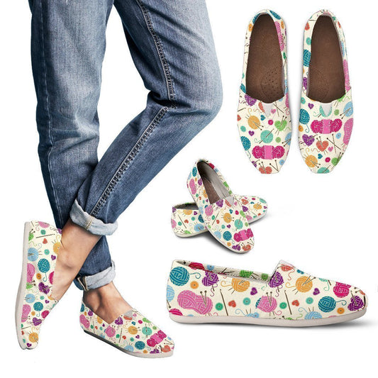 Crochet & Knit - Women's Casual Shoes-6teenth World™-Women's Casual Shoes-US6 (EU36)-Vibe Cosy™