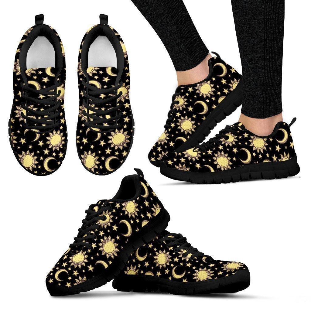Sun and moon Women's Sneakers-6teenth World™-Women's Sneakers-US5 (EU35)-Vibe Cosy™