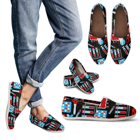 Phlebotomist Style 2 Women's Casual Shoes-6teenth World™-Women's Casual Shoes-US6 (EU36)-Vibe Cosy™