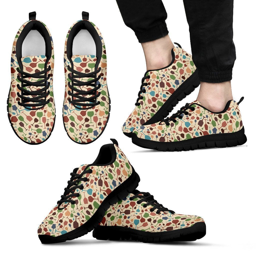 Wine Shoes-Shoes-6teenth Outlet-Men's Sneakers - Black - Wine Shoes-US5 (EU38)-Vibe Cosy™