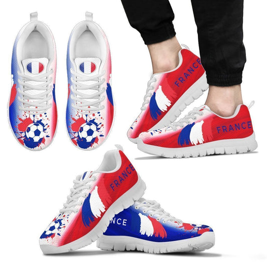 France Football Men's Sneakers-6teenth World™-Men's Sneakers-US5 (EU38)-Vibe Cosy™