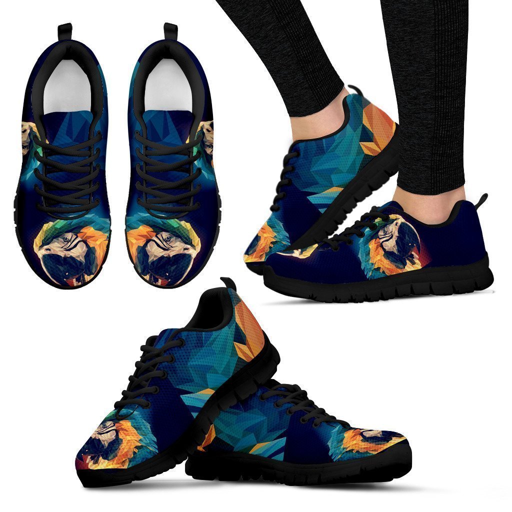 Parrot Art Limited Edition Sneaker-Ocean Gadget™-Black Sole-US5 (EU35)-Vibe Cosy™