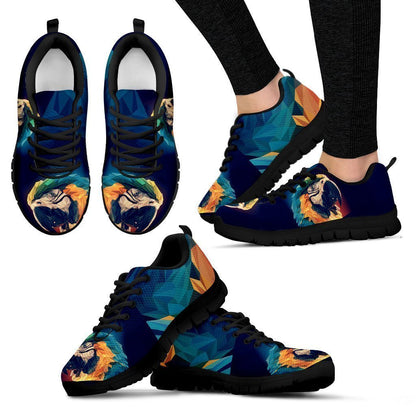 Parrot Art Limited Edition Sneaker-Ocean Gadget™-Black Sole-US5 (EU35)-Vibe Cosy™