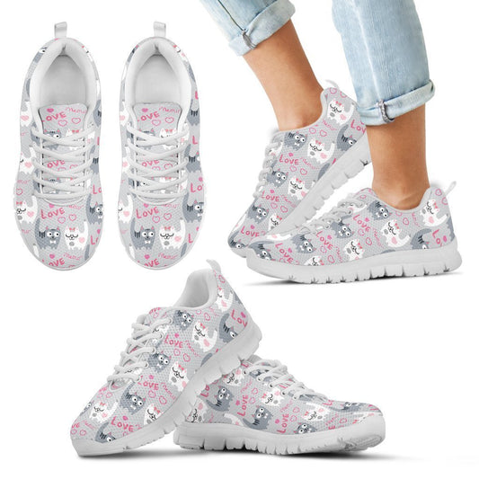 Love Meow Cat Kid's Sneakers-6teenth World™-Kid's Sneakers-11 CHILD (EU28)-Vibe Cosy™