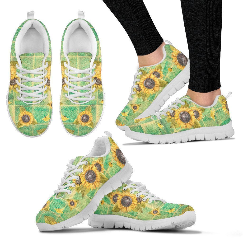 Sunflower Women's Sneakers-6teenth World™-Women's Sneakers-US5 (EU35)-Vibe Cosy™