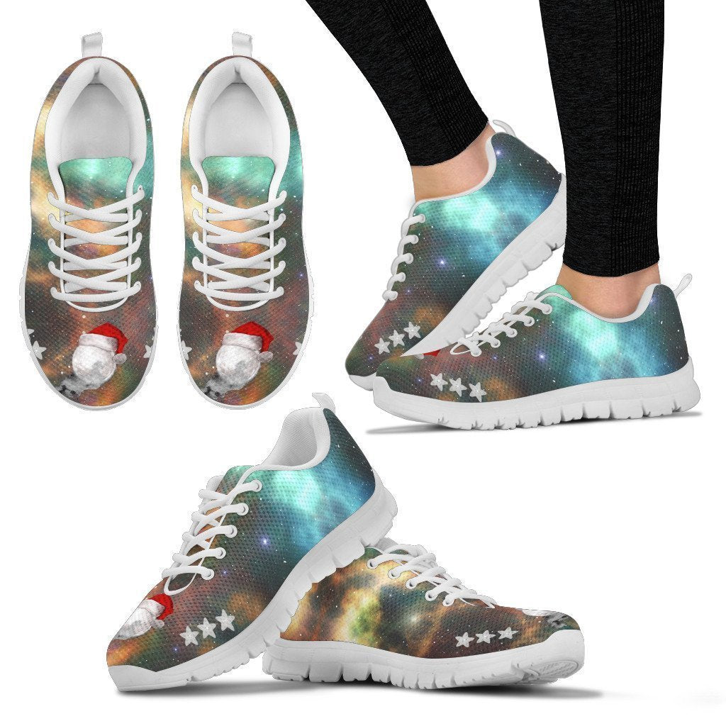 White Santa Moon Women's Sneakers-6teenth World™-Women's Sneakers-US5 (EU35)-Vibe Cosy™