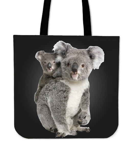 Koala tote bag - Australia NN2-TOTE BAGS-HP Arts-Koala tote bag - Australia NN2-Vibe Cosy™