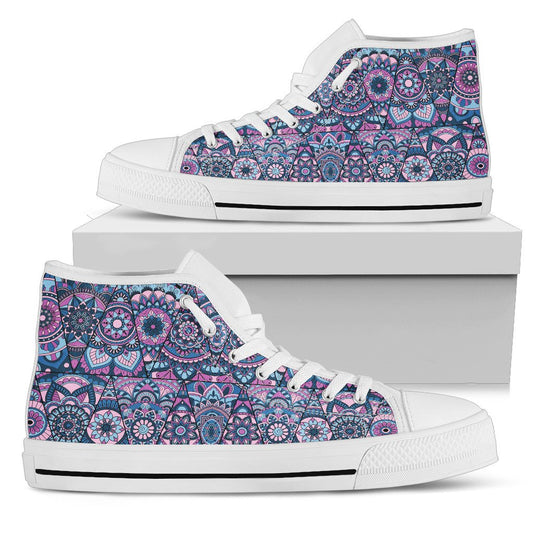 Donna Sneakers Alte - Bianco-Amaze Style™-placeholder-placeholder-Vibe Cosy™