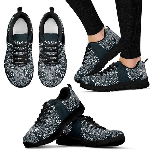 Abstract Women's Sneakers-6teenth World™-Women's Sneakers-US5 (EU35)-Vibe Cosy™