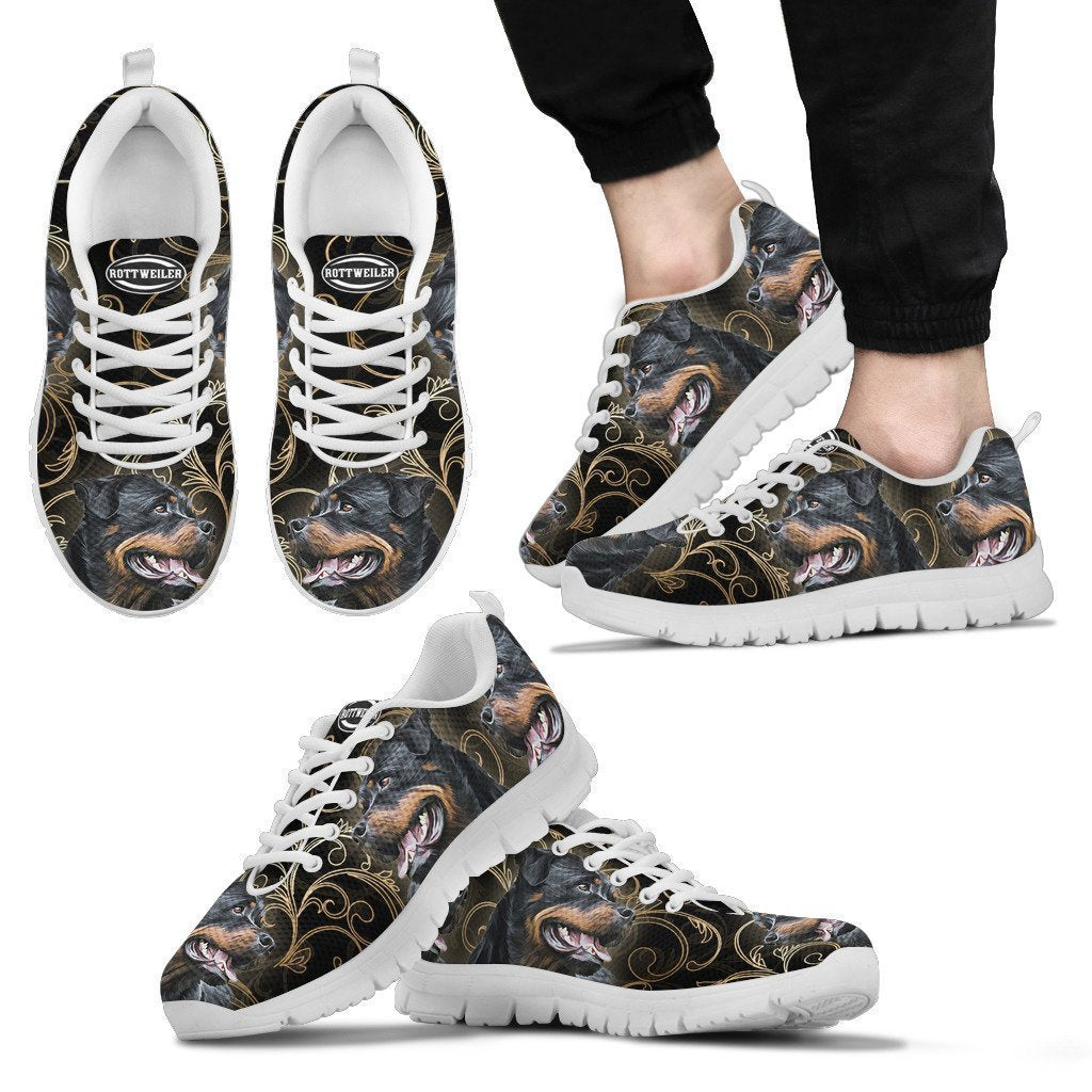 ROTTWEILER LOVERS men's Sneakers-6teenth World™-Men's Sneakers-US5 (EU38)-Vibe Cosy™