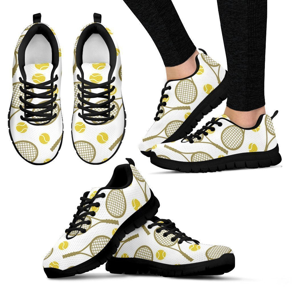 Tennis Shoes-shoes-6teenth Outlet-Women's Sneakers - Black - Tennis Shoes-US5 (EU35)-Vibe Cosy™