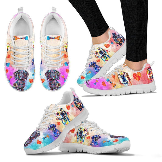 Labrador Retriever Women's Sneakers-6teenth World™-Women's Sneakers-US5 (EU35)-Vibe Cosy™
