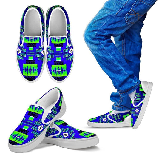 Seven Tribes Seattle Sopo Kid's Slip Ons-6teenth World™-Kid's Slip Ons-11 CHILD (EU28)-Vibe Cosy™