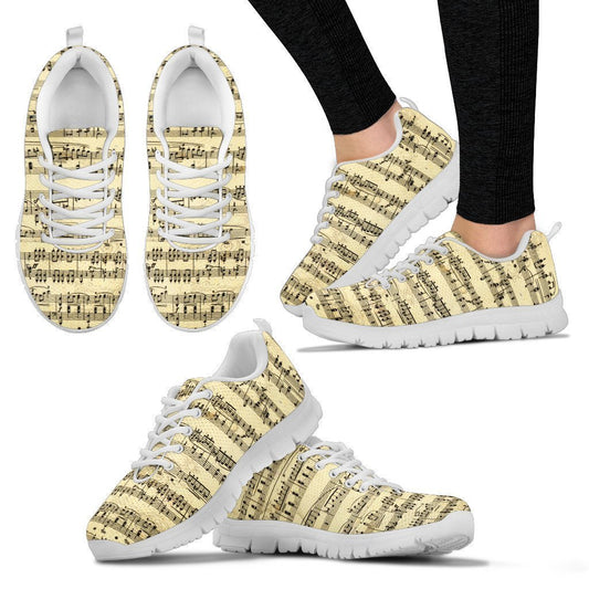 Sheet Music Women's Sneakers-6teenth World™-Women's Sneakers-US5 (EU35)-Vibe Cosy™