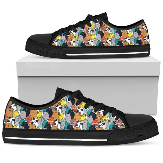Dog Women's Low Top Shoe-6teenth World™-Women's Low Top Shoe-US5.5 (EU36)-Vibe Cosy™
