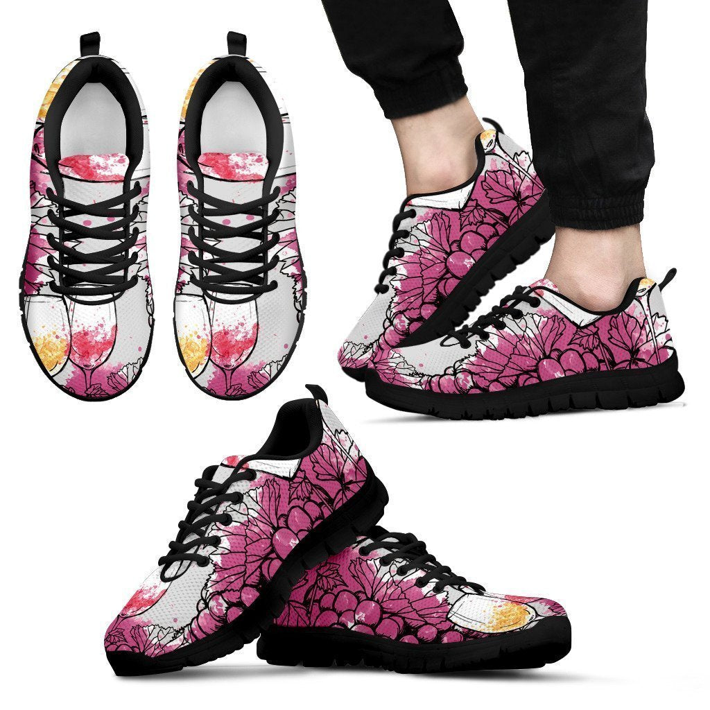 Wine Shoes-Shoes-6teenth Outlet-Men's Sneakers - Black - Wine Shoes-US5 (EU38)-Vibe Cosy™