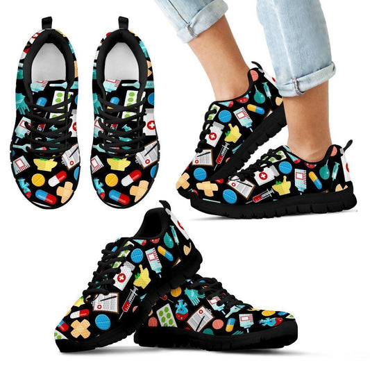Pharmacy Technician Kid's Sneakers-6teenth World™-Kid's Sneakers-11 CHILD (EU28)-Vibe Cosy™