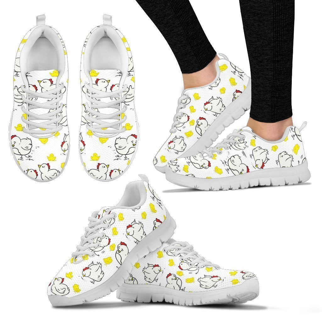 Chicken Lady Women's Sneakers-6teenth World™-Women's Sneakers-US5 (EU35)-Vibe Cosy™