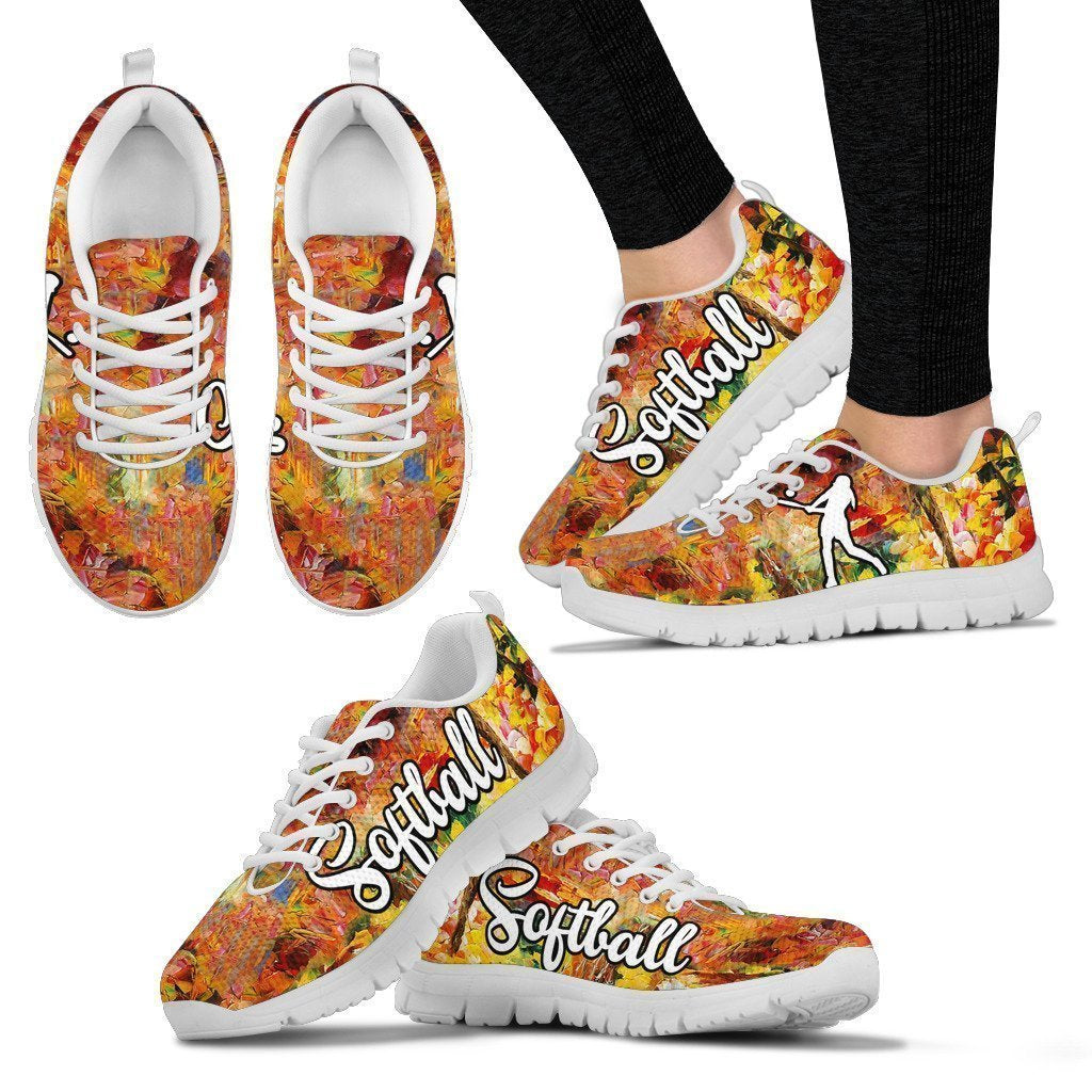 SOFTBALL Women's Sneakers-6teenth World™-Women's Sneakers-US5 (EU35)-Vibe Cosy™