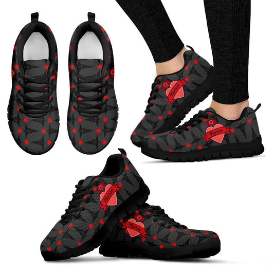 Black Nurse Women's Running Shoes-6teenth World™-Women's Sneakers-US5 (EU35)-Vibe Cosy™