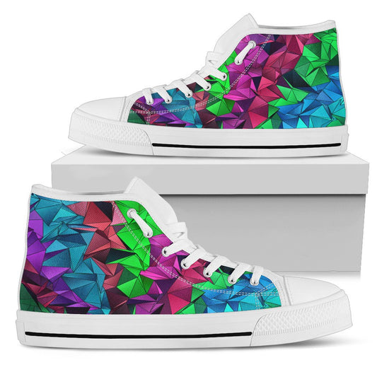 Donna Sneakers Alte - Bianco-Amaze Style™-placeholder-placeholder-Vibe Cosy™