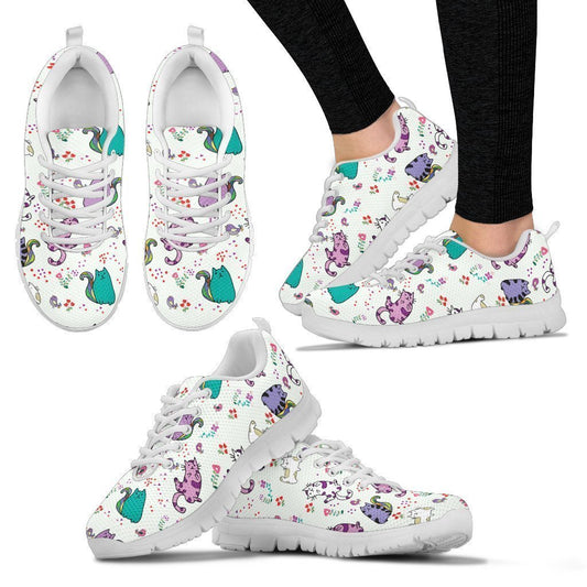 Cat Women Sneakers-6teenth World™-Women's Sneakers-US5 (EU35)-Vibe Cosy™