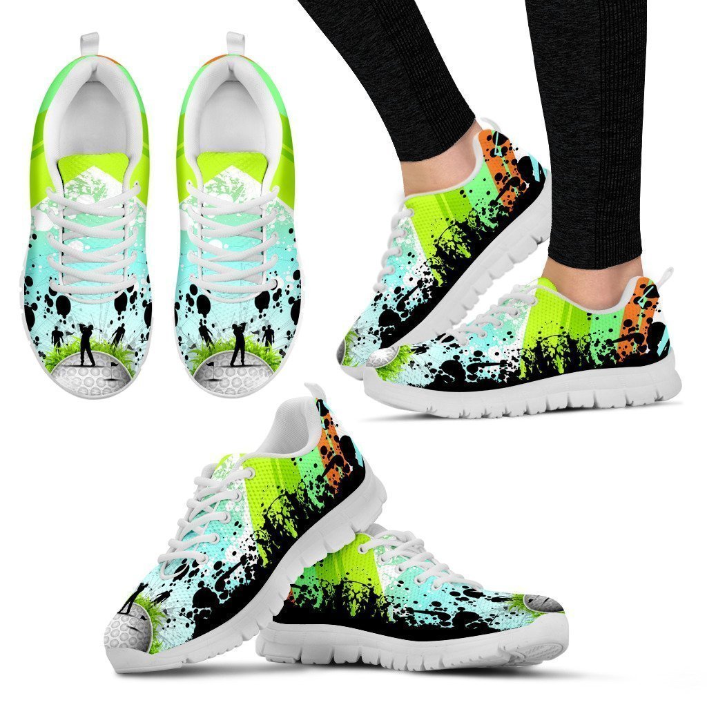 Green Women's Running Shoes-6teenth World™-Women's Sneakers-US5 (EU35)-Vibe Cosy™