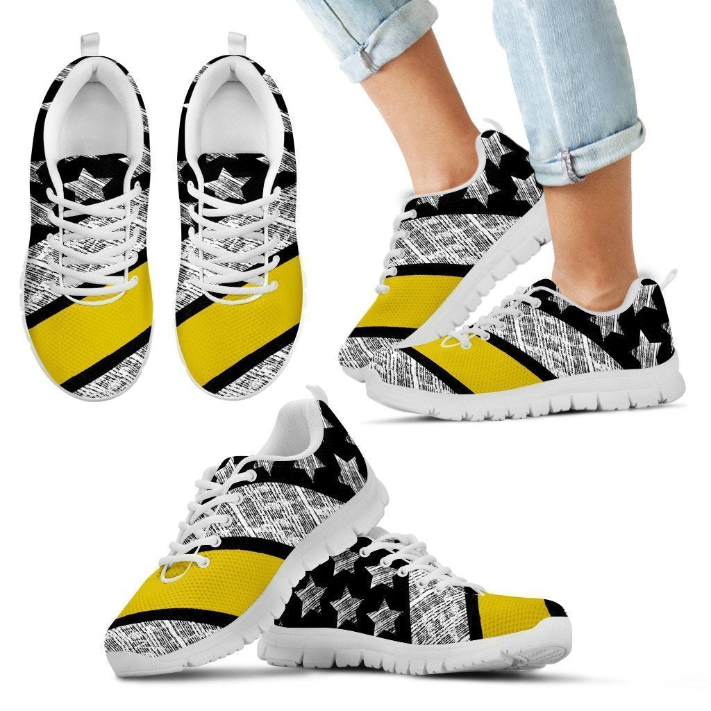 Gold Line Kid's Sneakers (White)-6teenth World™-Kid's Sneakers-11 CHILD (EU28)-Vibe Cosy™