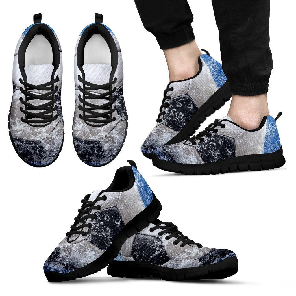 Soccer shoes-Shoes-6teenth Outlet-Men's Sneakers - Black - Soccer shoes-US5 (EU38)-Vibe Cosy™