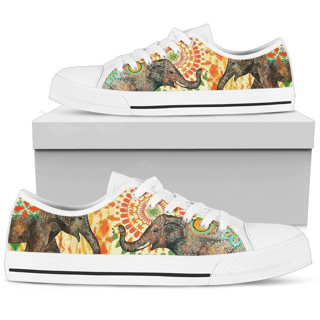 Elephant Women's Low Top Shoe-6teenth World™-Women's Low Top Shoe-US5.5 (EU36)-Vibe Cosy™
