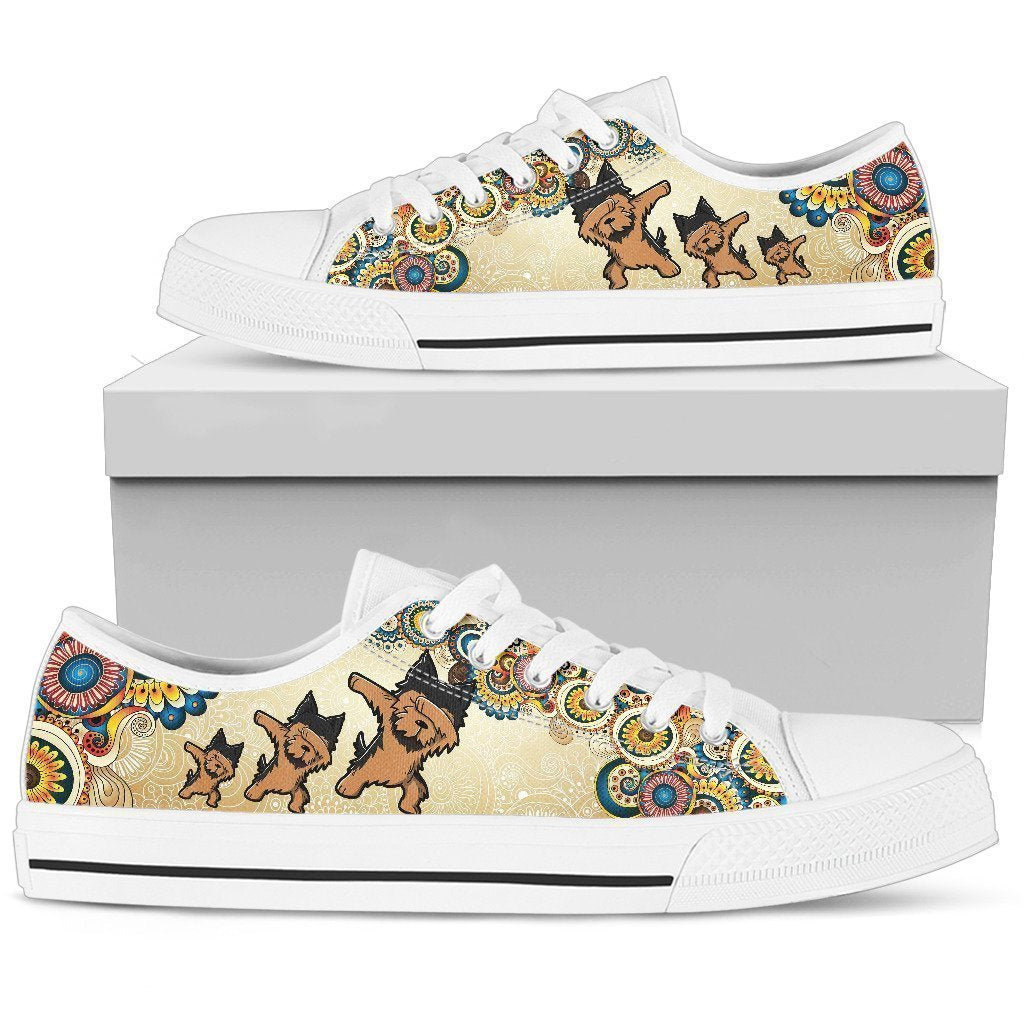 Cairn terrier Women's Low Top Shoe-6teenth World™-Women's Low Top Shoe-US5.5 (EU36)-Vibe Cosy™