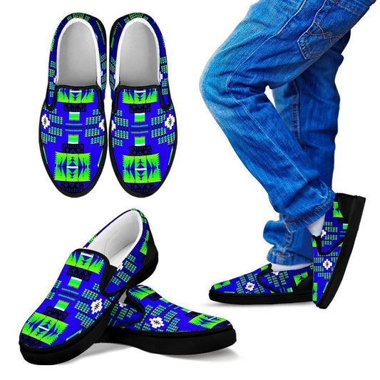 Seven Tribes Seattle Sopo Kid's Slip Ons-6teenth World™-Kid's Slip Ons-11 CHILD (EU28)-Vibe Cosy™