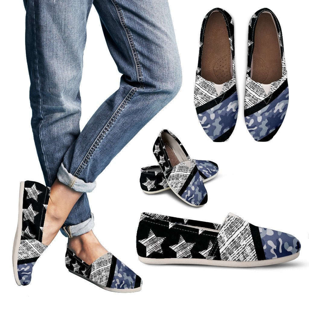 Navy Style 2 Women's Casual Shoes-6teenth World™-Women's Casual Shoes-US6 (EU36)-Vibe Cosy™