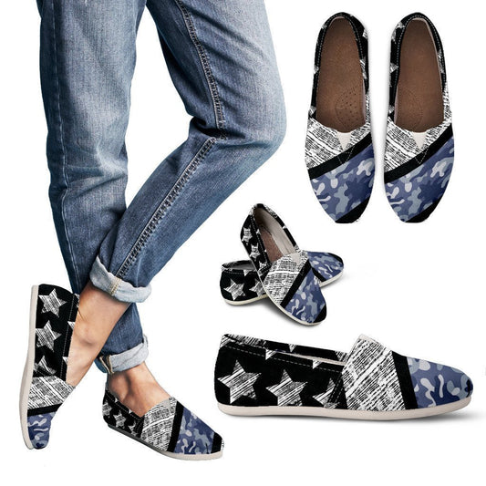 Navy Style 2 Women's Casual Shoes-6teenth World™-Women's Casual Shoes-US6 (EU36)-Vibe Cosy™