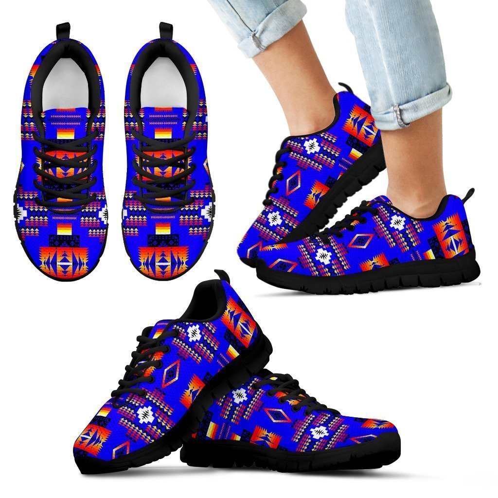 Seven Tribes Blue Sopo Kid's Sneakers-6teenth World™-Kid's Sneakers-11 CHILD (EU28)-Vibe Cosy™