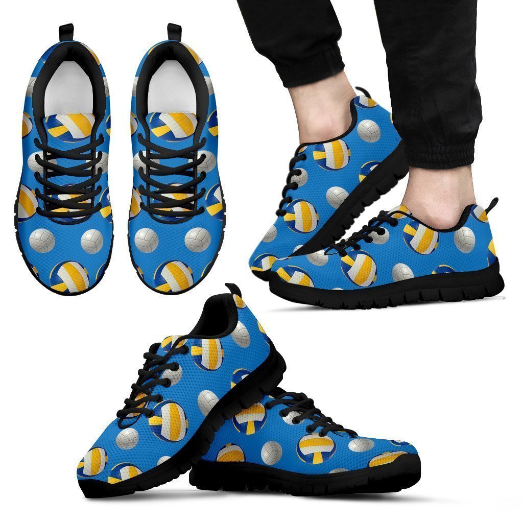 Volleyball Shoes-Shoes-6teenth Outlet-Men's Sneakers - Black - Volleyball Shoes-US5 (EU38)-Vibe Cosy™