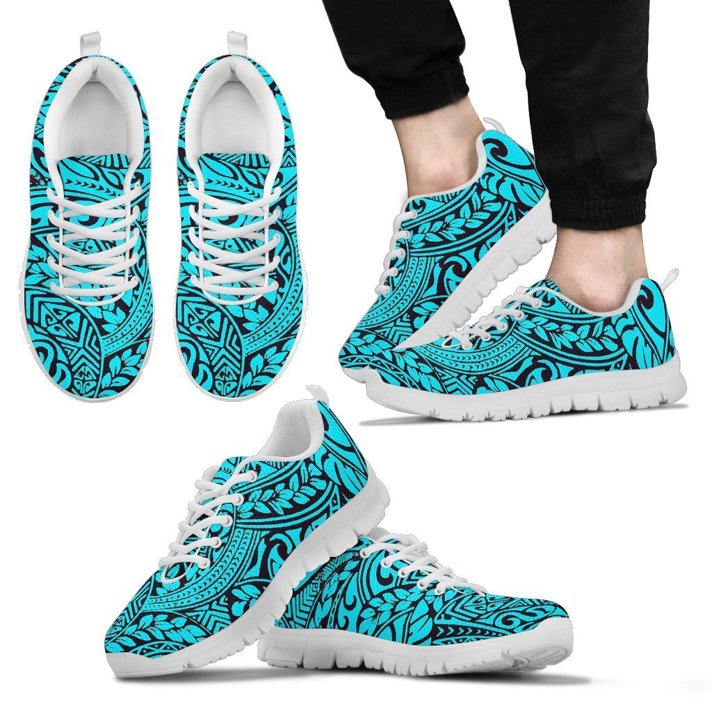 Poly Tribal Sneakers 28 - AH - J9-SNEAKERS-Alohawaii-Men's Sneakers-US5 (EU38)-White-Vibe Cosy™