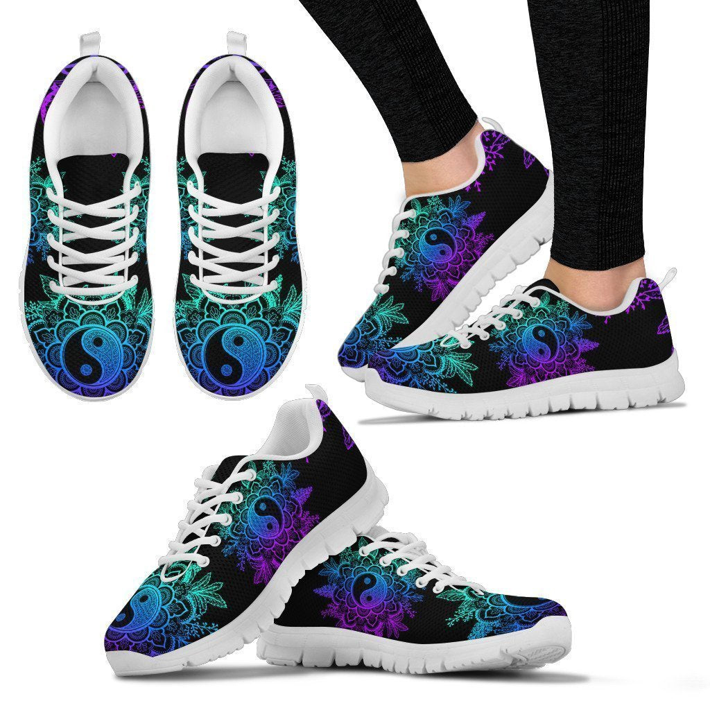 Jing and jang Women's Sneakers-6teenth World™-Women's Sneakers-US5 (EU35)-Vibe Cosy™