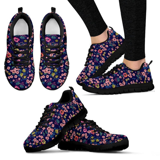 Flowers Women's Sneakers-6teenth World™-Women's Sneakers-US5 (EU35)-Vibe Cosy™