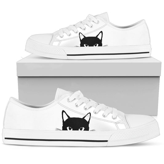 Cat Women's Low Top Shoe-6teenth World™-Women's Low Top Shoe-US5.5 (EU36)-Vibe Cosy™