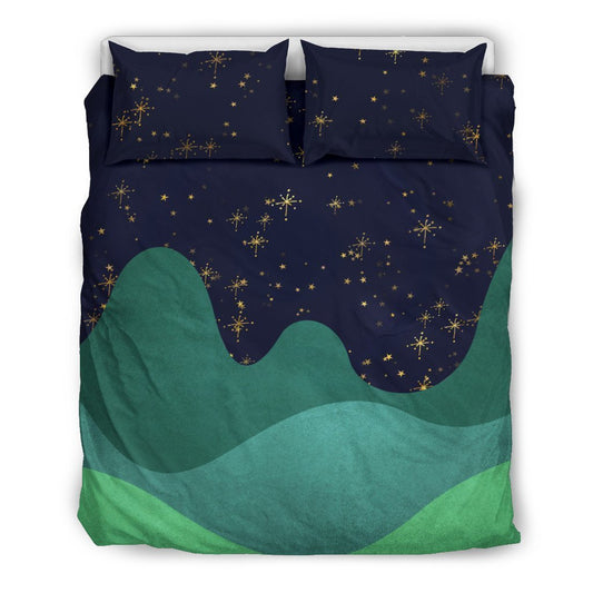Fantasy Night Sky D7 Bedding Set-6teenth World™-Bedding Set-Twin-Vibe Cosy™