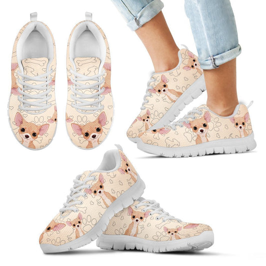 Chihuahua Kid's Sneakers-6teenth World™-Kid's Sneakers-11 CHILD (EU28)-Vibe Cosy™